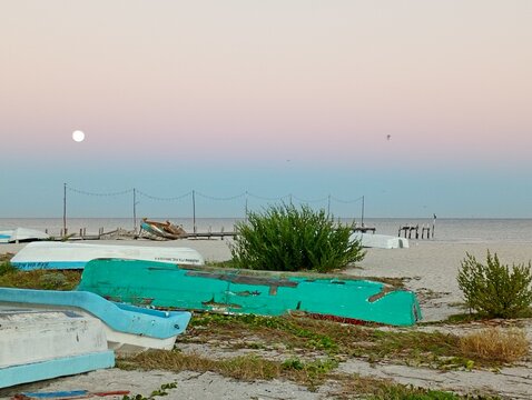 boats in the bay