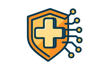 Obraz premium Cybersecurity in Healthcare: Shielding Medical Data with Advanced Technology