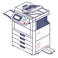 Office multifunction printer