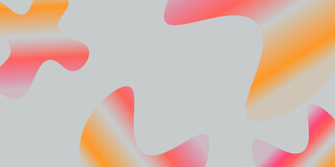 Geometric background with gradient shapes and blur effect.