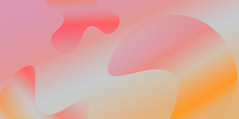 Geometric background with gradient shapes and blur effect.