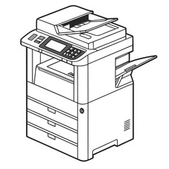 Office multifunction printer