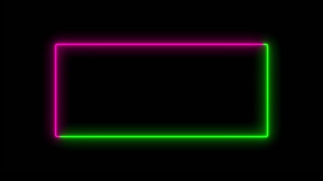 Abstract neon studio background in bright colors. Colorful neon template Soft color background live concert wall neon gradient web element.