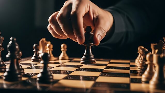 Strategic move in chess game