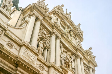 Obraz premium The Chiesa di Santa Maria del Giglio church in Venice, Italy.