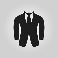Suit dress men icon sign design vector