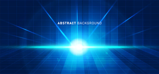 Digital technology speed connect blue green background, cyber nano information, abstract communication, innovation future tech data, internet network connection, Ai big data, line dot illustration 3d