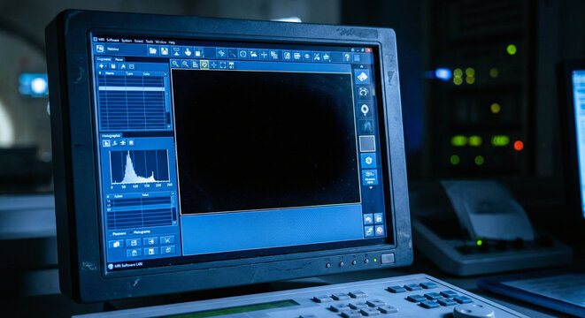 Anonymous Hacker Typing on Laptop Keyboard in Dark Room Night - Powered by Adobe