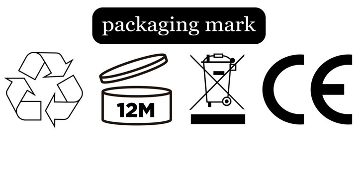 Packaging marks and symbols for product labeling and compliance