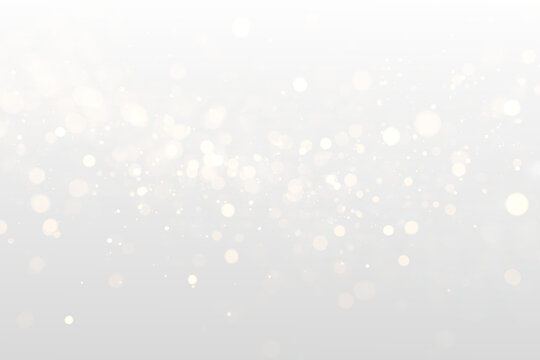 Christmas glowing bokeh confetti and sparkle overlay texture for your design. Stock royalty free vector illustration. PNG