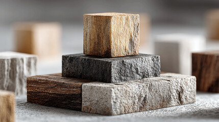 Authority foundation blocks depicting base structure support hierarchy governance justice system abstract architectural metaphor