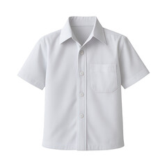 PNG Classic white short-sleeve shirt