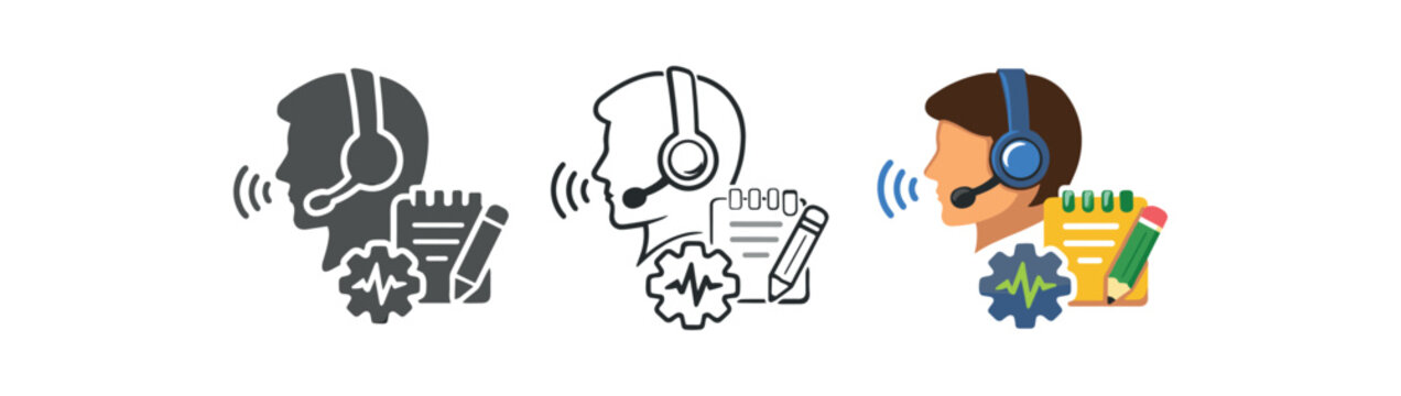 hands free interfaces office worker using headset ai note dictation automation