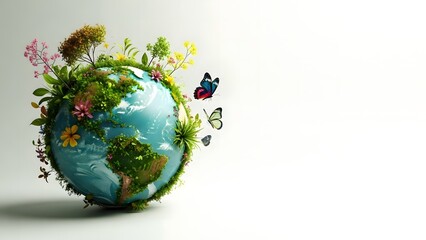 Fototapeta premium World water day celebrating earth's life giving resource and conservation efforts