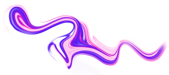 Abstract pastel liquid swirl on white background, flowing fluid lines, soft gradient colors, modern minimal art concept, isolated design
