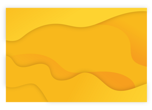 Yellow wavy abstract background texture design element transparent background - Powered by Adobe