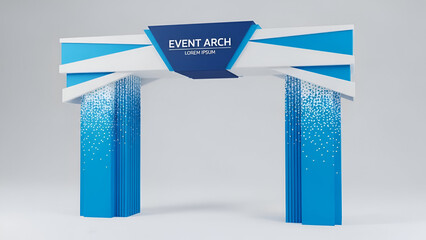 Event arch display stand