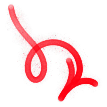 spray arrow graffiti street style design element