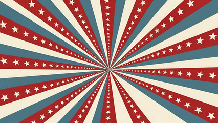 Vibrant starburst pattern