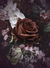 Vintage rose bouquet