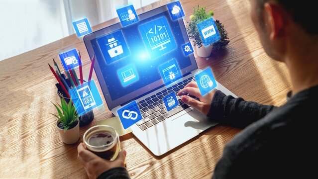 Software development with coding overlays, programming languages, developer tools, mobile app creation, and advanced programming for digital product development and software solutions. Spire