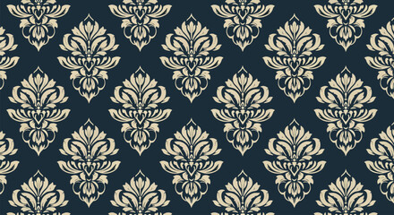seamless damask pattern