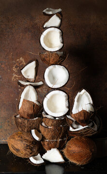 Still life with coconuts