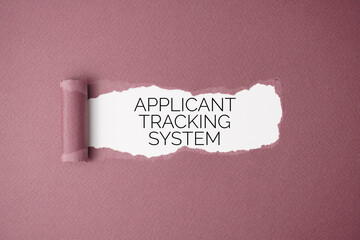 Applicant tracking system