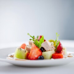 Chicken Fruit Salad Appetizer