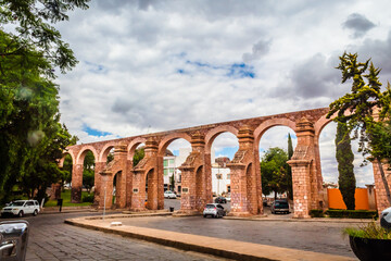 Obraz premium Aqueduct of the historic center of Zacatecas