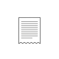 Close-Up of a Document with Text and Signature Line on a White Background