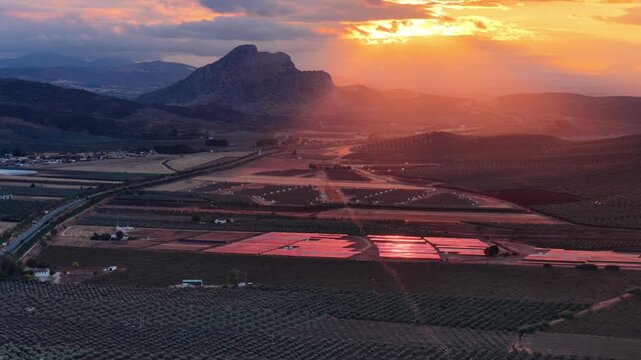 Archidona Sunset, Andalusia, Spain
