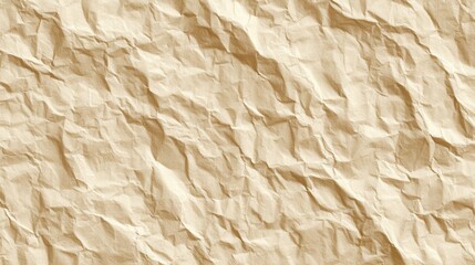 Textured brown crumpled paper background