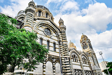 Marseille Cathedral or Cathedral of Saint Mary Major, France	