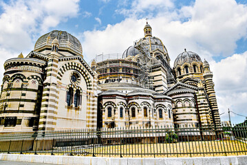 Marseille Cathedral or Cathedral of Saint Mary Major, France	