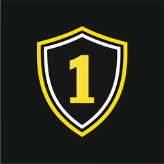 First Place Achievement Shield Graphic