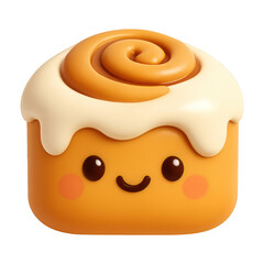 PNG Cute cinnamon roll character