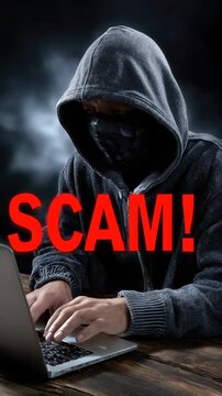 Vishing pharming breach: scam deception, fake tech support, phishing message, online vulnerability, social scam, investment fraud