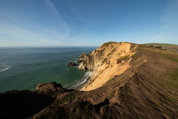 Fototapeta premium Chimney Rock in Point Reyes National Seashore, Northern California