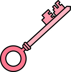 Simple Key Symbol Design