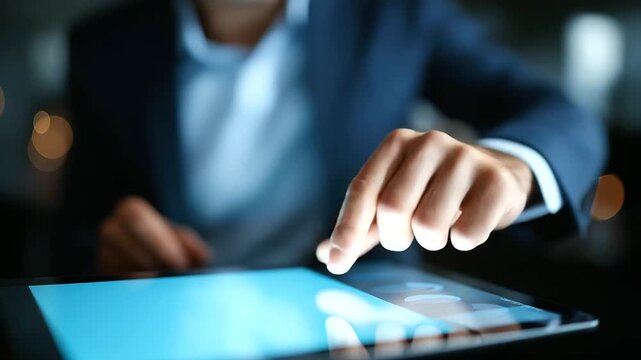 Official financial examination for business on virtual screen audit concept interface digital compliance dashboard financial statement review corporate examination system