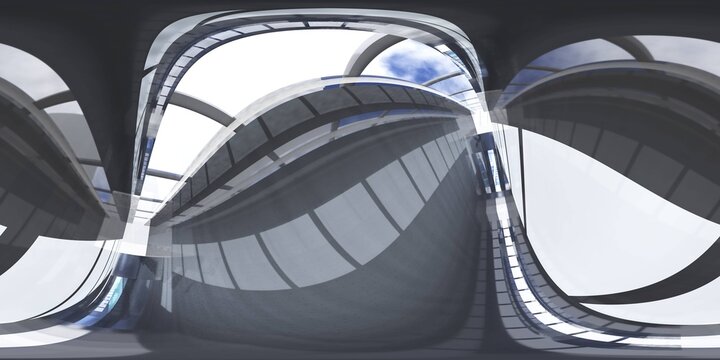 Panorama of clouds, HDRI, environment map , Round panorama, spherical panorama, equidistant projection, panorama 360, flying above the clouds,sky above the clouds, 3D rendering