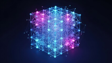 Abstract network cube