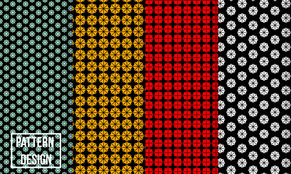 Modern Floral Pattern with Soft Natural Flowers