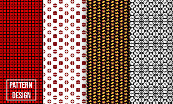 Modern Floral Pattern with Soft Natural Flowers