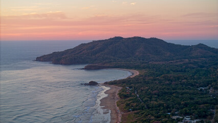 aerial view of Playa Grande Costa Rica