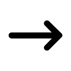 PNG Simple black arrow icon