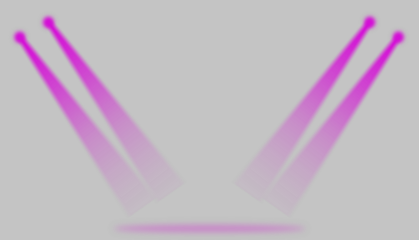 purple spot lights ray isolated on transparent background,png technology and product light social media motion design element