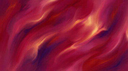 Dreamy soft blur of red and purple smoke like ethereal paint clouds