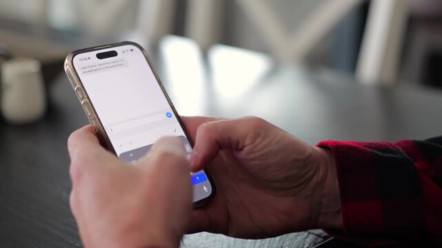 Scammer Sends SMS 2FA Intercept Scam Smishing Attempt Through OTP Code - Cybersecurity Mobile Phishing Campaigns Increase Strong MFA Rules Concept